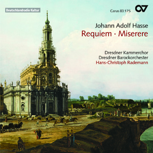 Johann Adolf Hasse: Requiem - Miserere (Rademann) - CDs, Choir Coaches, Medien | Carus-Verlag