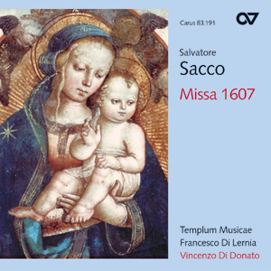 Salvatore Sacco: Missa 1607 - CDs, Choir Coaches, Medien | Carus-Verlag