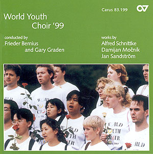 World Youth Choir' 99. Werke von Schnittke, Mocnik und Sandström (Bernius) - CDs, Choir Coaches, Medien | Carus-Verlag