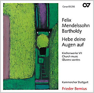 Hebe deine Augen auf. Kirchenwerke VII (Bernius) Compact Disc