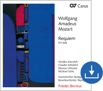 Wolfgang Amadeus Mozart / Franz Beyer (arr.): Requiem (Beyer-Fassung) - Audio digital | Carus-Verlag