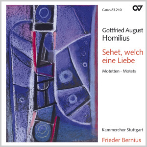 Thumbnail: Gottfried August Homilius: Sehet, welch eine Liebe. Motetten (Bernius)