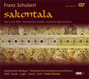 Franz Schubert / Karl Aage Rasmussen (arr.): Sakontala - CDs, Choir Coaches, Medien | Carus-Verlag