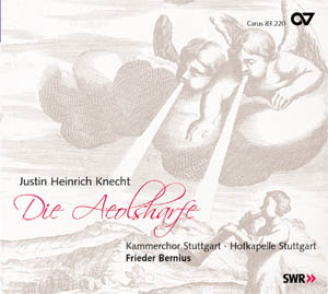 Justin Heinrich Knecht: Die Aeolsharfe oder Der Triumph der Musik und Liebe - CDs, Choir Coaches, Medien | Carus-Verlag
