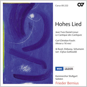Hohes Lied (Bernius) - CDs, Choir Coaches, Medien | Carus-Verlag