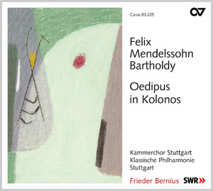 Oedipus in Kolonos op. 93 (Bernius) Schauspielmusik zur Tragödie von Sophokles Compact Disc
