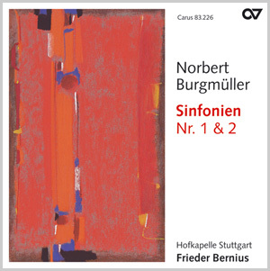 Norbert Burgmüller: Sinfonien Nr. 1 + 2 (Bernius) - CDs, Choir Coaches, Medien | Carus-Verlag
