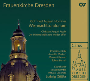 Gottfried August Homilius: Die Freude der Hirten über die Geburt Jesu Compact Disc