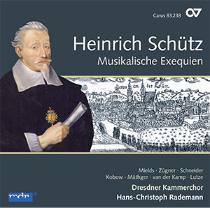 Heinrich Schütz: Musikalische Exequien und andere Trauergesänge. Complete recording, Vol. 3 (Rademann) - CD, Choir Coach, multimedia | Carus-Verlag