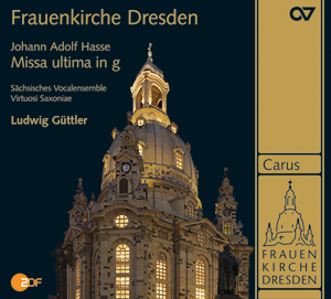 Johann Adolf Hasse: Missa ultima in g - CD, Choir Coach, multimedia | Carus-Verlag