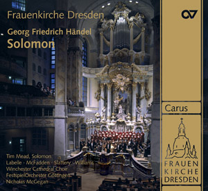 Georg Friedrich Händel: Solomon - CDs, Choir Coaches, Medien | Carus-Verlag