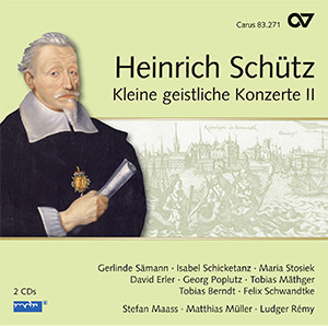 Heinrich Schütz: Kleine geistliche Konzerte II. Complete recording, Vol. 17 - CDs, Choir Coaches, Medien | Carus-Verlag