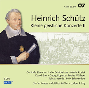 Kleine geistliche Konzerte II. Complete recording, Vol. 17 Compact Disc, 2 CDs