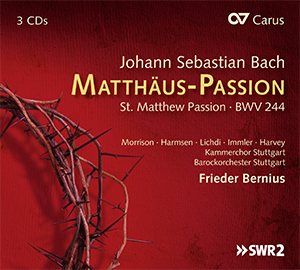 Johann Sebastian Bach: Passion selon Saint Matthieu - CD, Choir Coach, multimedia | Carus-Verlag