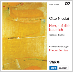 Thumbnail: Otto Nicolai: Herr, auf dich traue ich. Psalmen (Bernius)