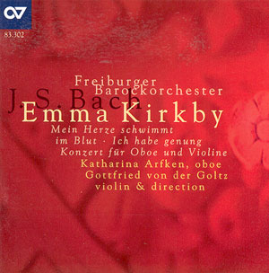 Solokantaten und Oboenkonzert Compact Disc