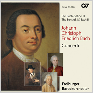 Thumbnail: Johann Christoph Friedrich Bach: Sinfonias + Concerto