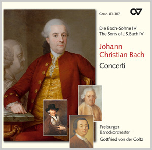 Johann Christian Bach: Concerti - CDs, Choir Coaches, Medien | Carus-Verlag