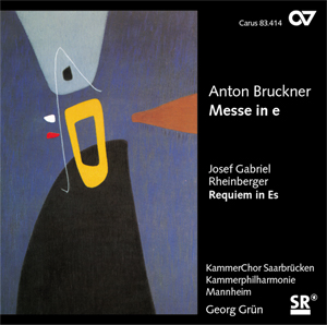 Thumbnail: Anton Bruckner: Messe in e, Josef Gabriel Rheinberger: Requiem in Es op. 84 (Musica Sacra VIII)
