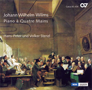 Johann Wilhelm Wilms: Piano à Quatre Mains. Klaviersonaten - CDs, Choir Coaches, Medien | Carus-Verlag