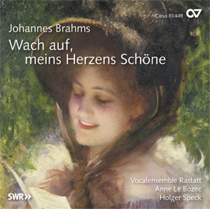 Johannes Brahms: Wach auf, meins Herzens Schöne. Musique chorale avec le piano