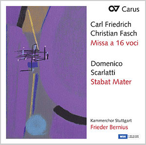 Fasch: Missa Brevis & Scarlatti: Stabat Mater - CDs, Choir Coaches, Medien | Carus-Verlag