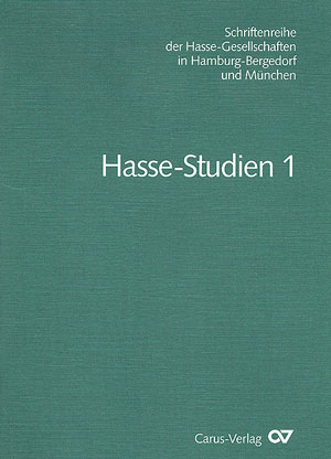 Hasse-Studien 1 Buch