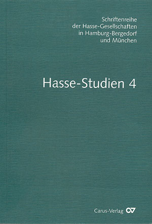 Hasse-Studien 4 Buch