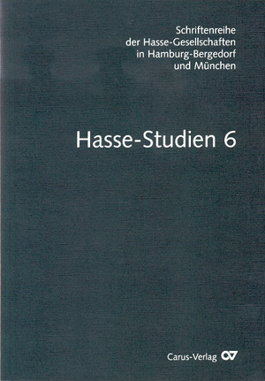 Hasse-Studien 6 Book
