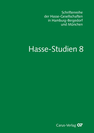 Franz Sales Kandler: Hasse-Studien 8. Franz Sales Kandler: Cenni storico-critici intorno alla vita ed alle opere del celebre compositore Giovanni Adolfo Hasse detto il Sassone. Herausgegeben mit einer Übersetzung ins Deut - Bücher | Carus-Verlag