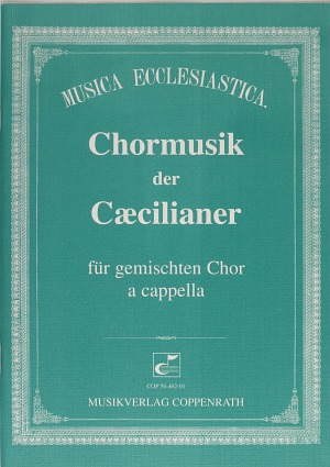 Chormusik der Caecilianer - Sheet music | Carus-Verlag