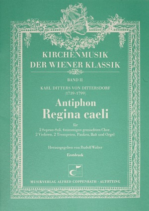 Regina caeli Antiphon Dirigierpartitur