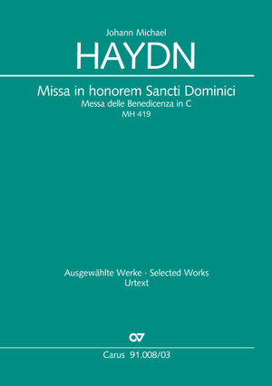 Missa in honorem Sancti Dominici Messa delle Benedicenza Klavierauszug