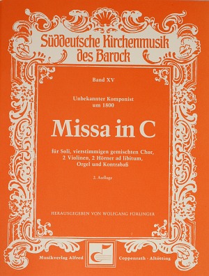 Missa in C Full score