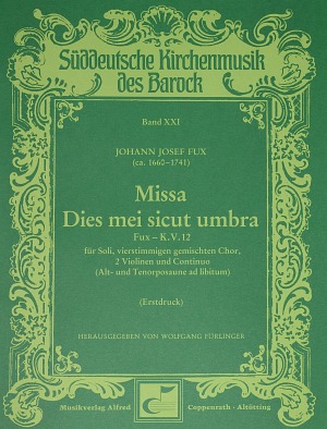Missa Dies mei sicut umbra Full score