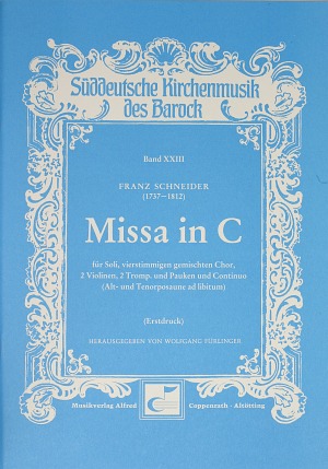 Missa in C Full score