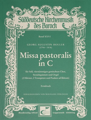 Georg Augustin Holler: Missa pastoralis in C - Noten | Carus-Verlag