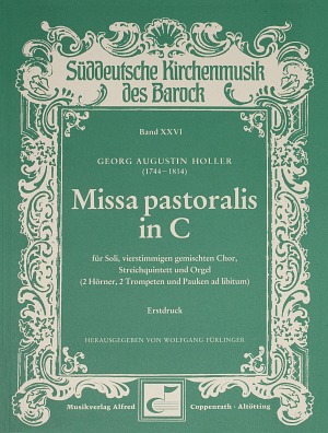Missa pastoralis in C Full score