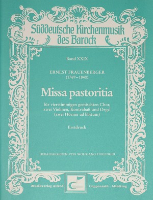 Missa pastoritia Dirigierpartitur