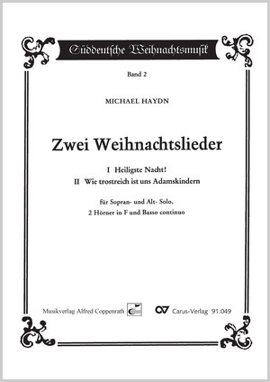 Thumbnail: Johann Michael Haydn: Zwei Weihnachtslieder