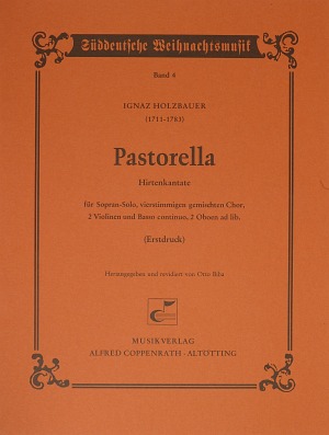 Pastorella Hirtenkantate Full score, First edition