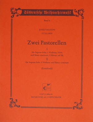 Joseph Haydn: Zwei Pastorellen - Noten | Carus-Verlag