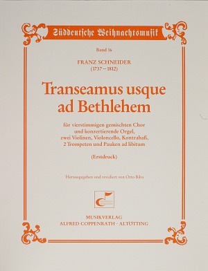 Transeamus usque ad Bethlehem Full score