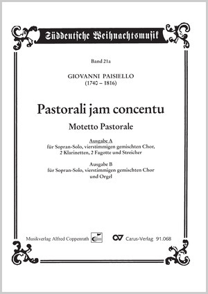 Pastorali jam concentu Motetto Pastorale Full score