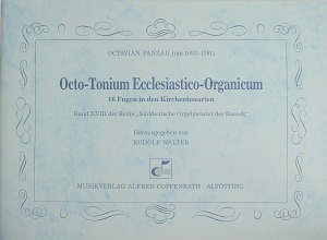 Panzau: Octo-Tonium Ecclesiastico-Organicum - Noten | Carus-Verlag