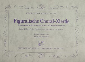 Figuralische Choral-Zierde Praeambeln und Versetten in den acht Kirchentonarten Recueil