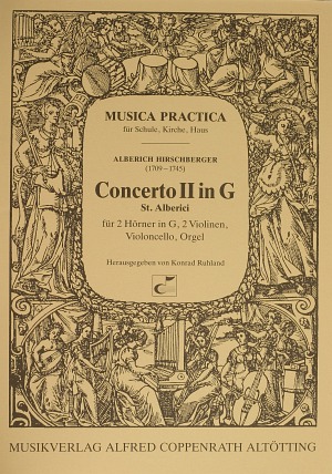 Concerto II in G St. Alberici Conducteur