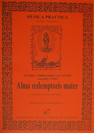 Alma redemptoris mater Partitur