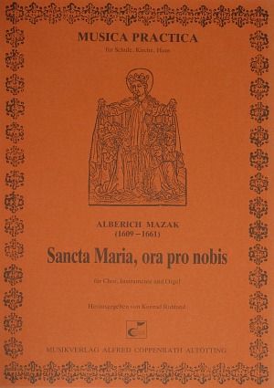Sancta Maria, ora pro nobis Dirigierpartitur