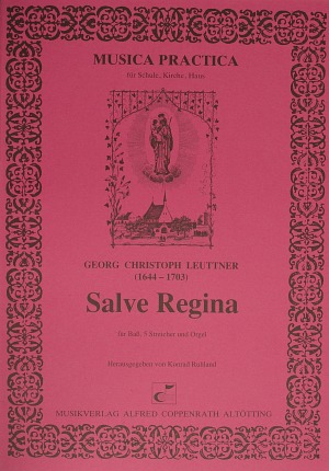 Salve Regina Partitur